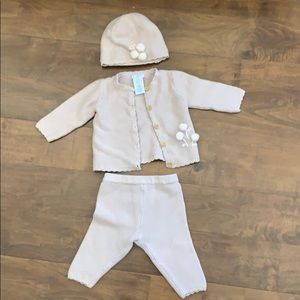Baby girl Tahari spring lavender outfit